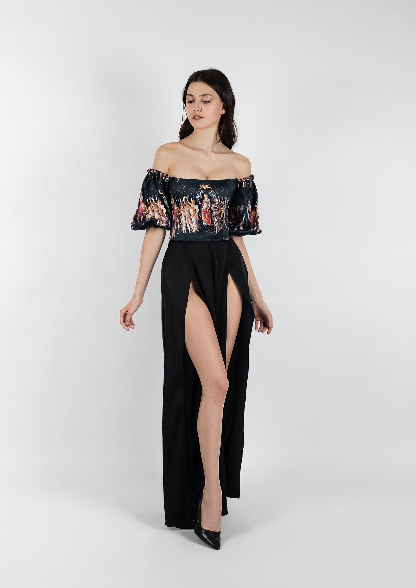 Black Step Pants