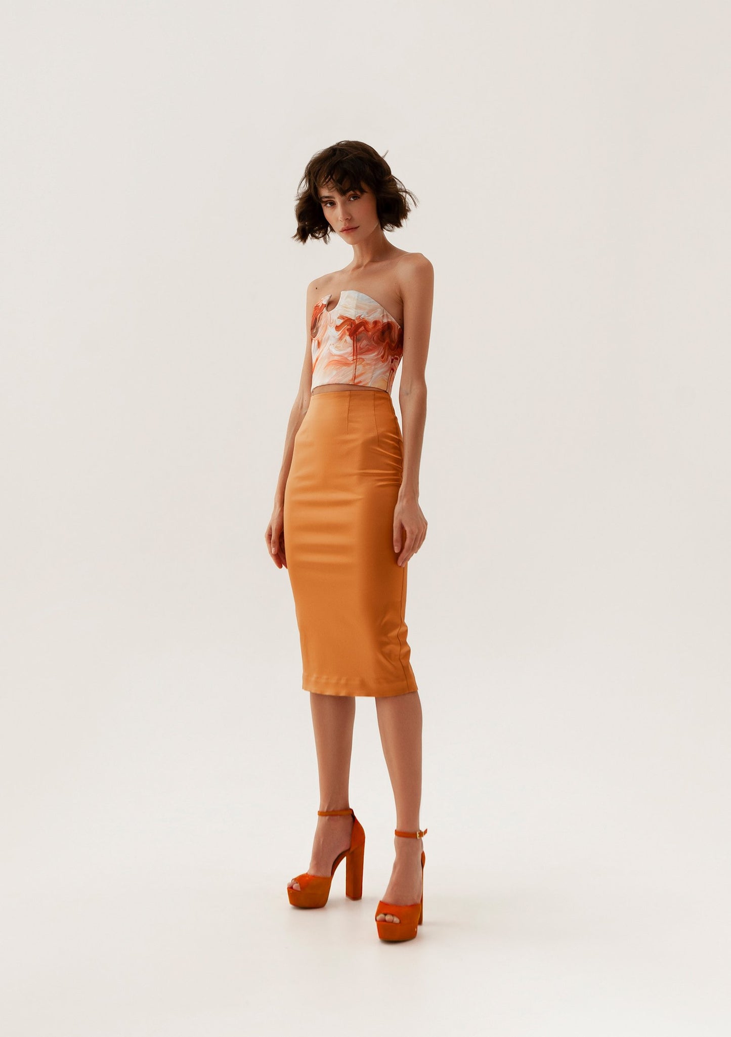 Honey Peach Sunset Corset