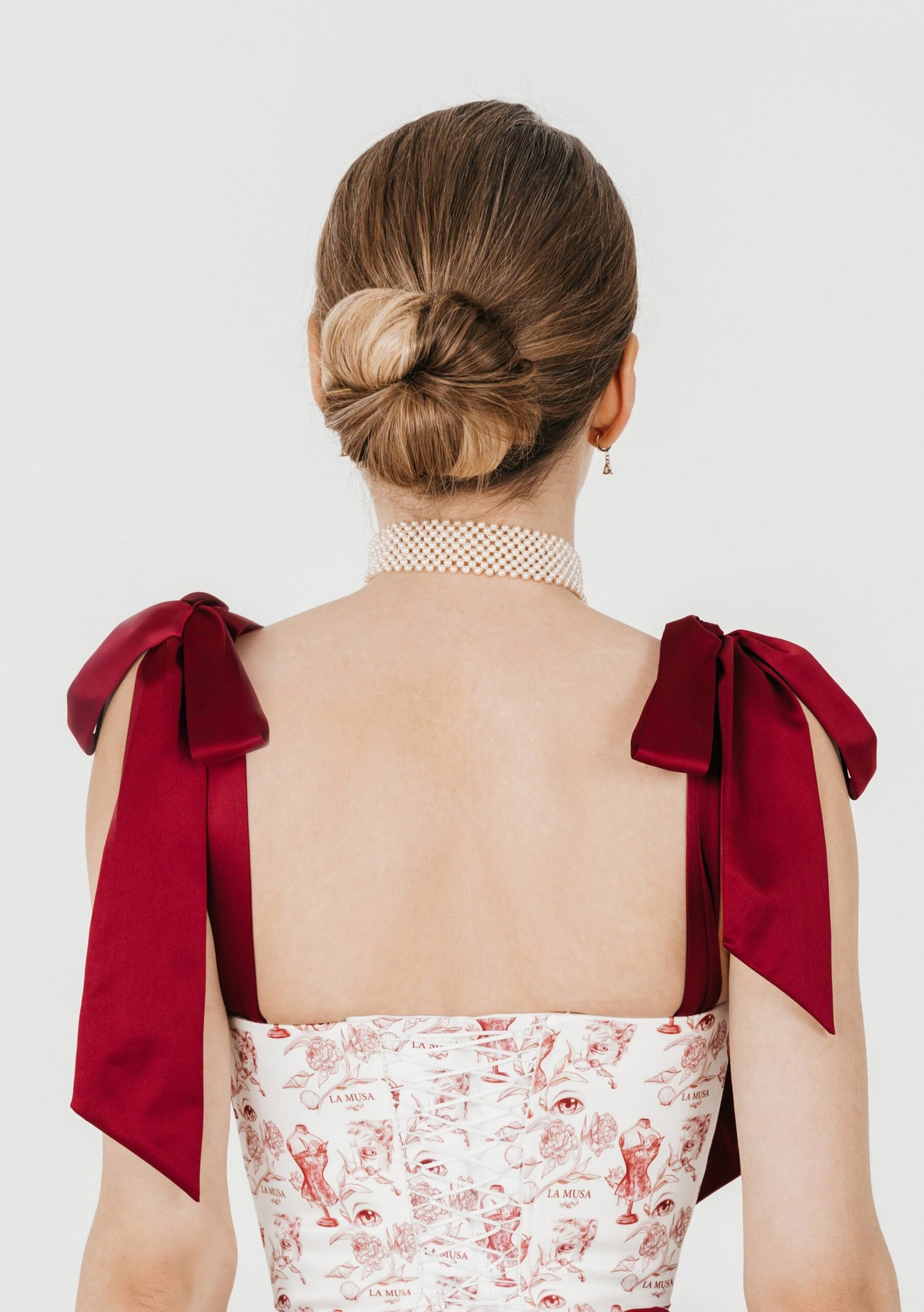 Porcelain Cherry Corset