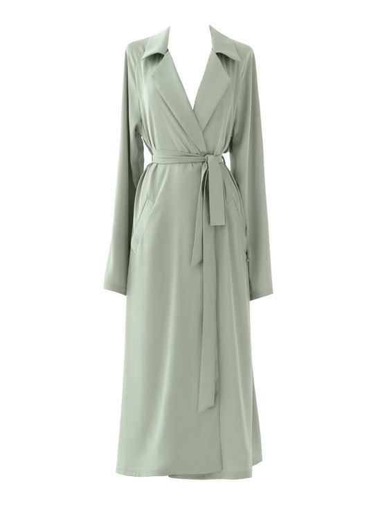 Mint Satin Jacket