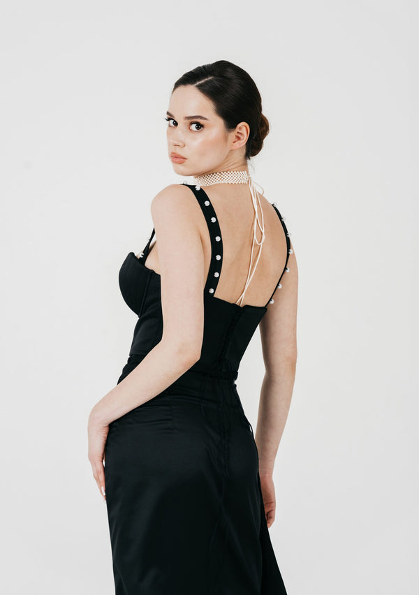 Black Seashell Corset