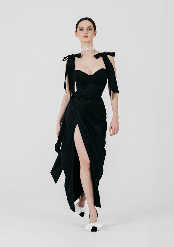 Black Seashell Corset