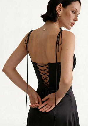 Black Mermaid Dress