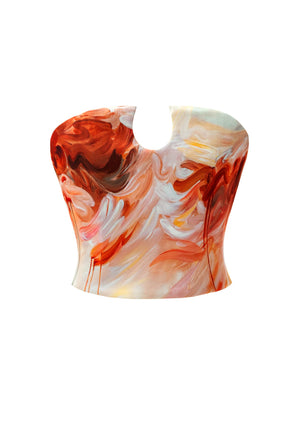 Honey Peach Sunset Corset