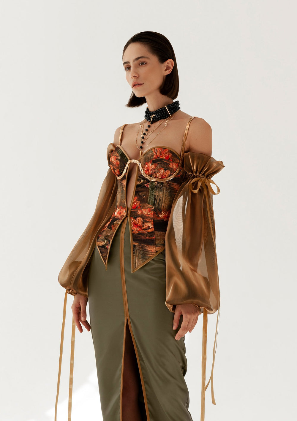 Liquid Gold Kimono Dress Liquid Gold Kimono Dress