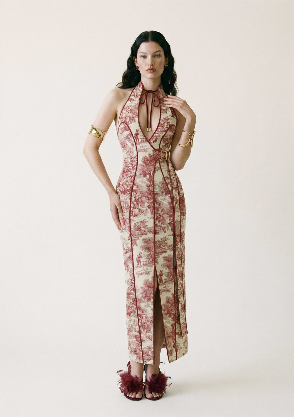 Rouge Jardin Dress 2XS