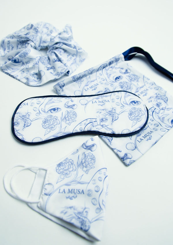 Blue Porcelain Brand Set