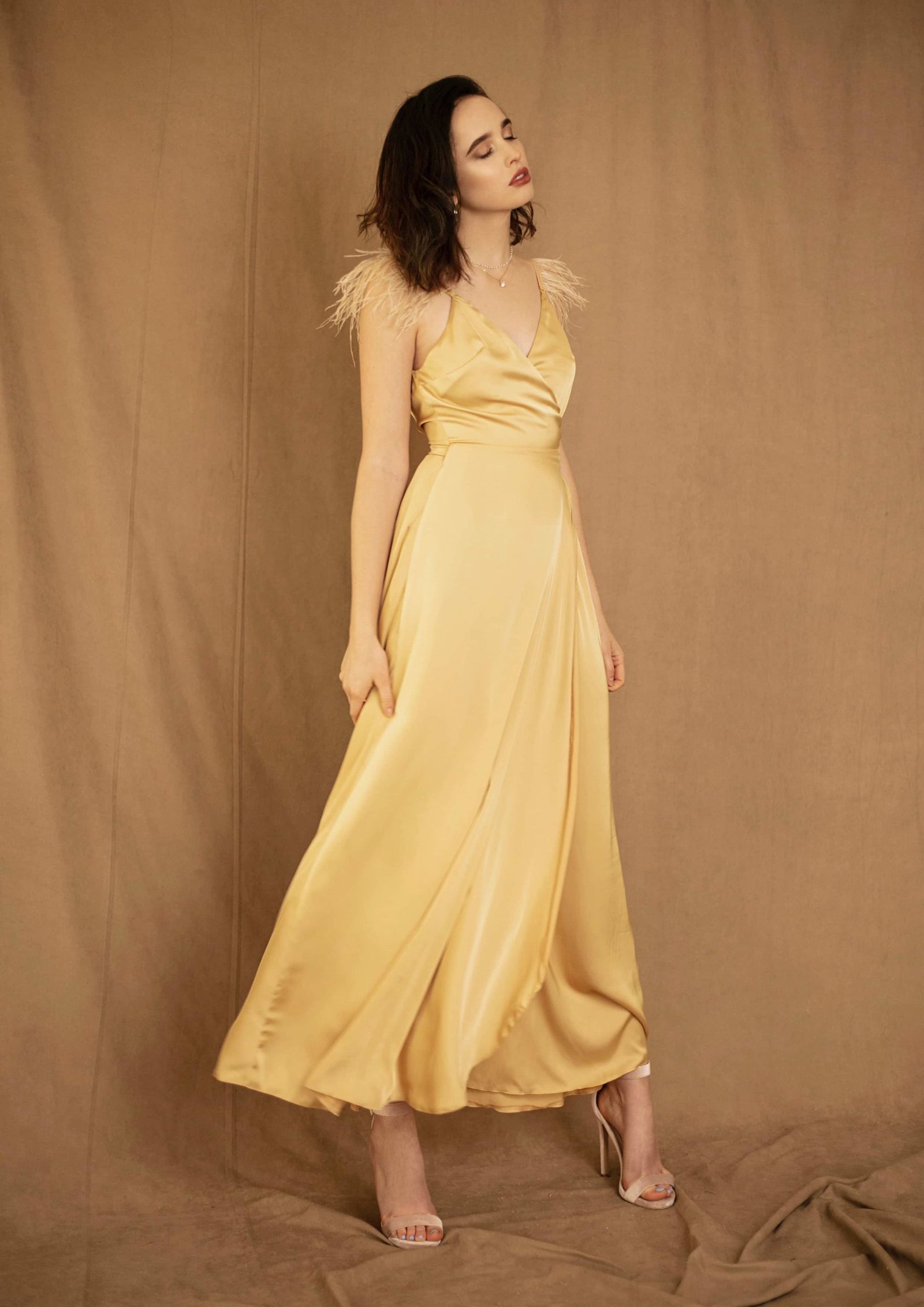 Golden Hour Dress elegant fashion style your musa la musa model 2020 2021